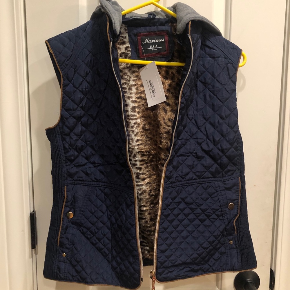 Navy vest